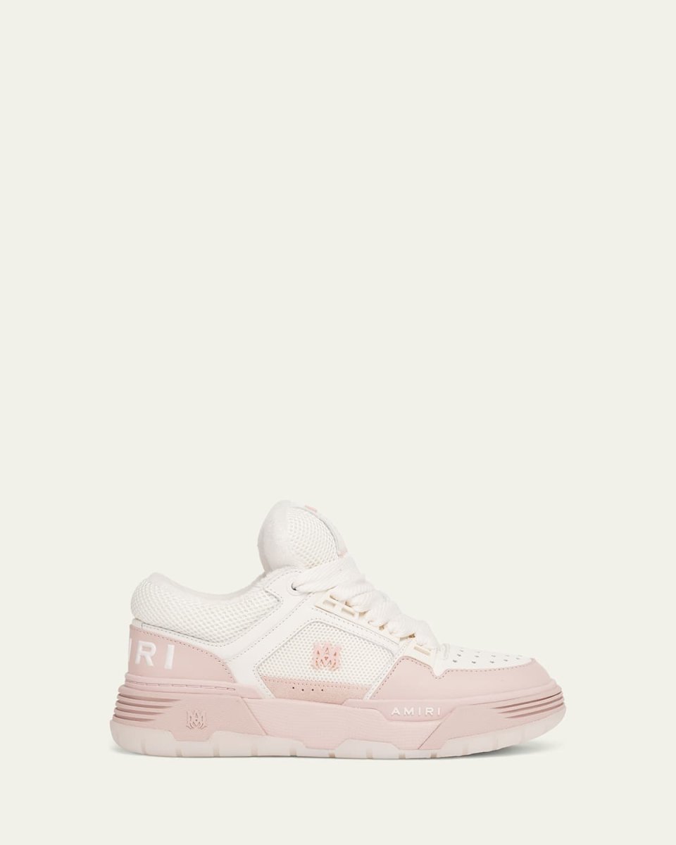 MA-1 Mesh & Leather Chunky Sneakers